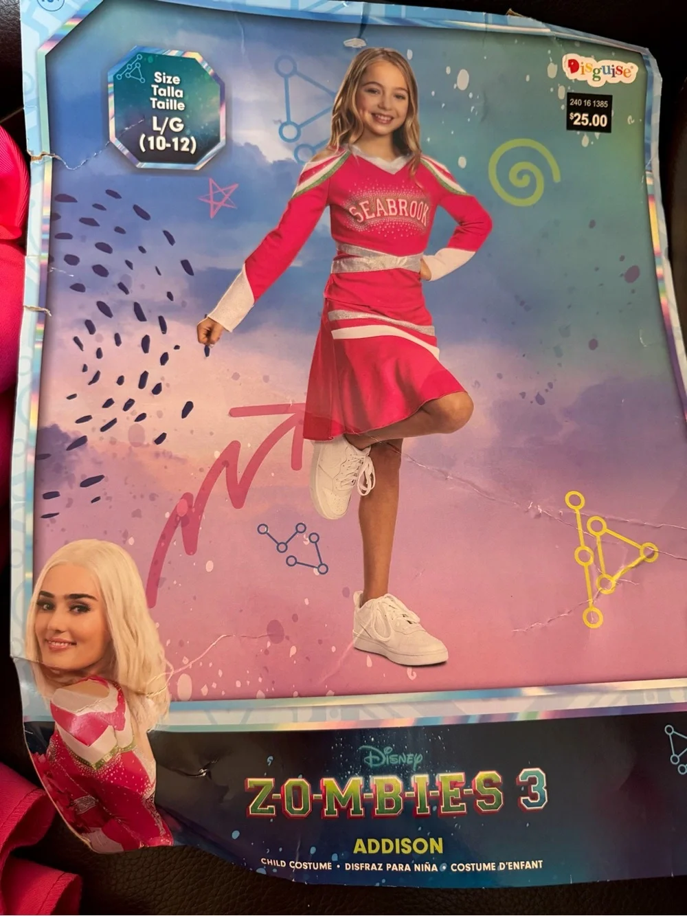 Disney bright pink